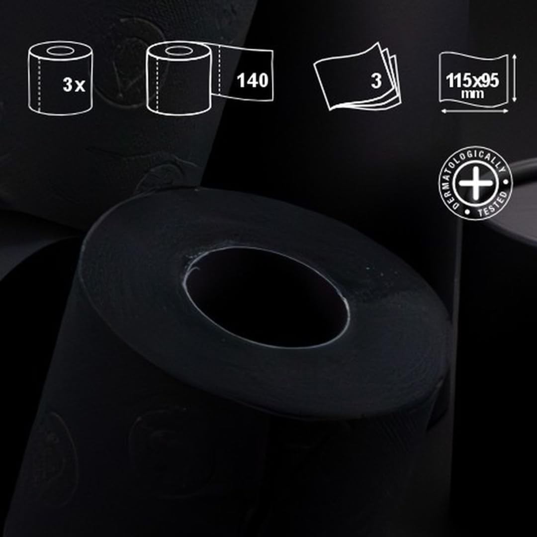 Renova Papel higiénico Negro