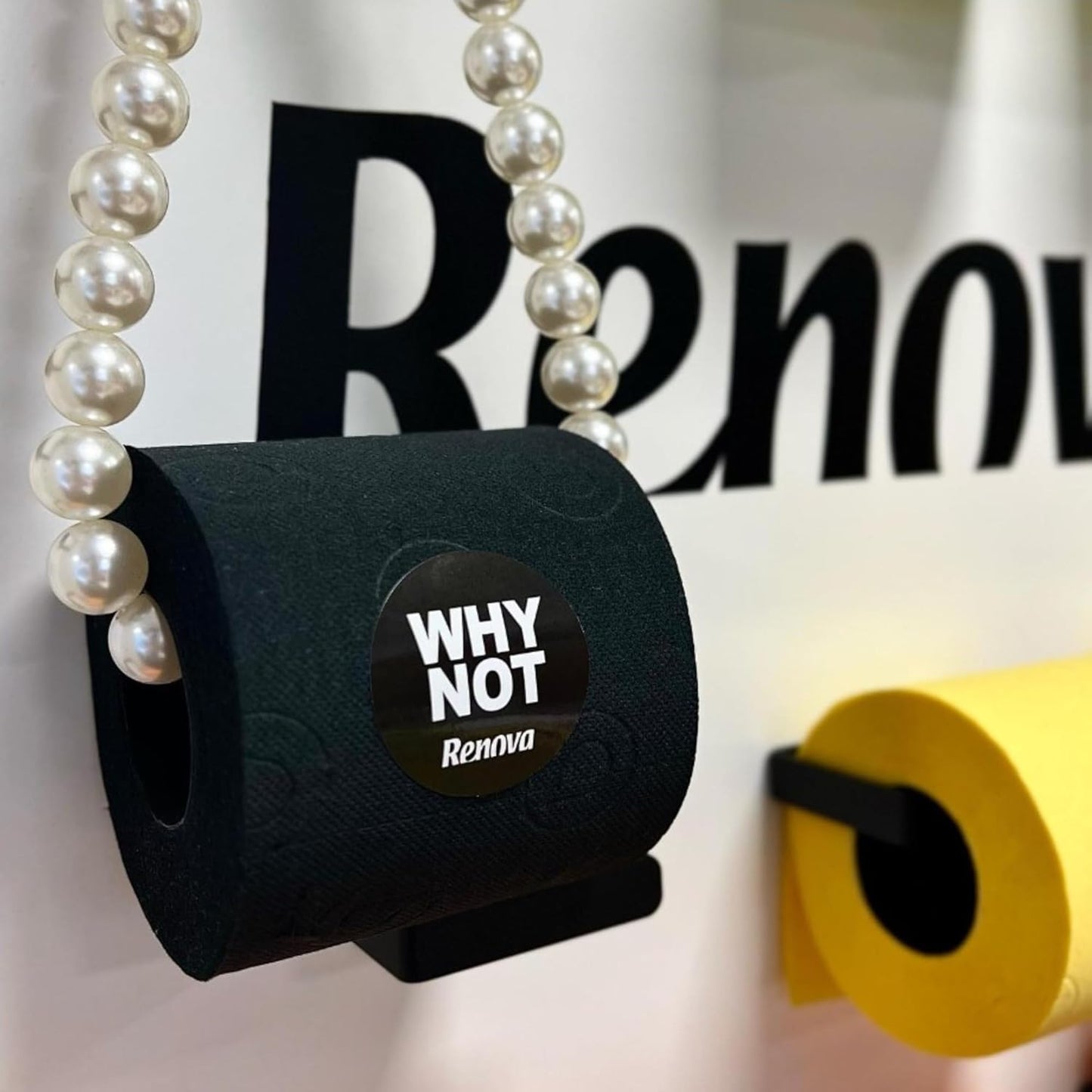 Renova Papel higiénico Negro
