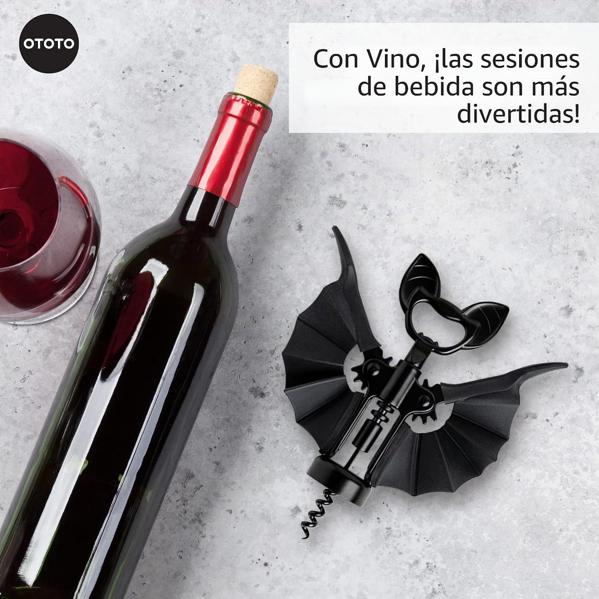 Spooky Bat - Abridor de vino