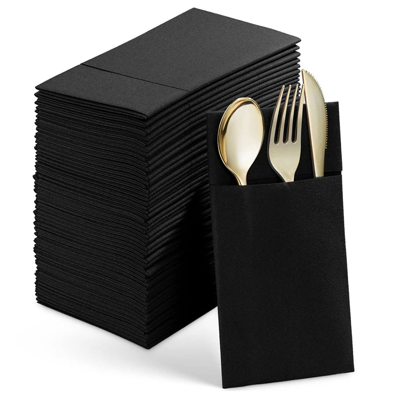 Servilletas con bolsillo 25uds