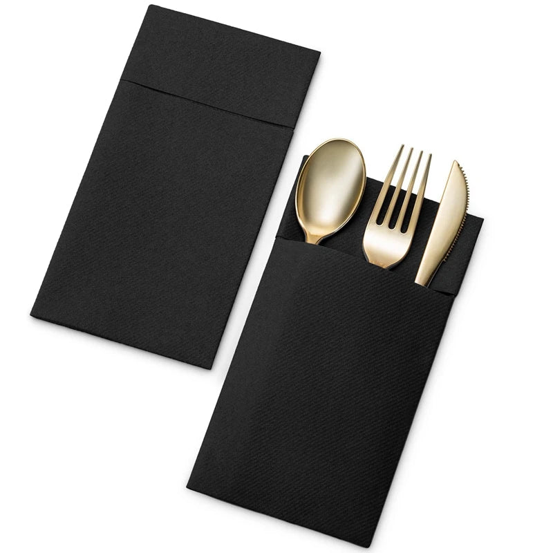 Servilletas con bolsillo 25uds
